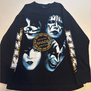 Vintage kiss (hot In the shade world tour) all over print long sleeve